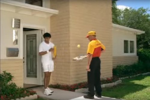 DHL Tennis Commercial - Li Milian Wardrobe Stylist